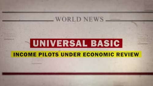 Animated News Headline Reveal with Kinetic Typography