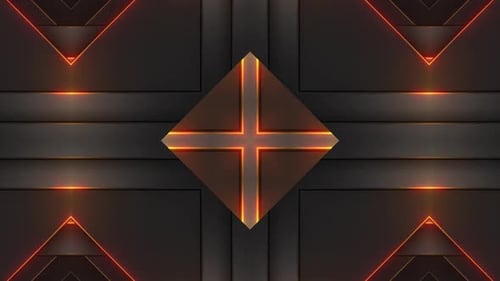 Fond géométrique noir abstrait moderne