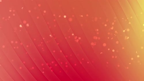 Vibrant Gradient Loop with Sparkling Light Particles