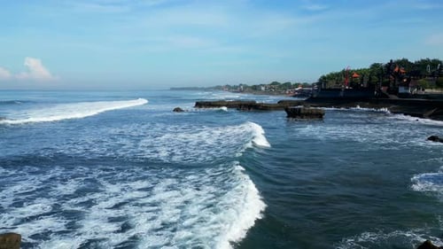 Der Strand von Canggu auf Bali.