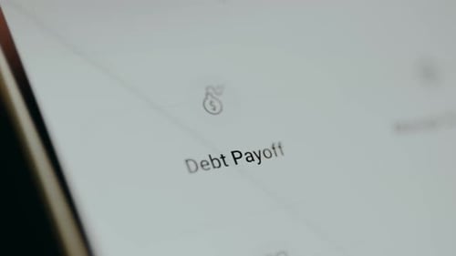 Finanztool zur Tilgung von Schulden in einer Finanzmanager-Anwendung
