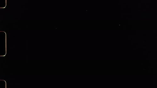 Vintage Film Reel Burn Leader