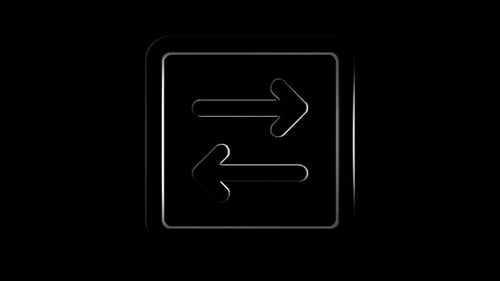 Modern Animated Exchange Arrows Icon