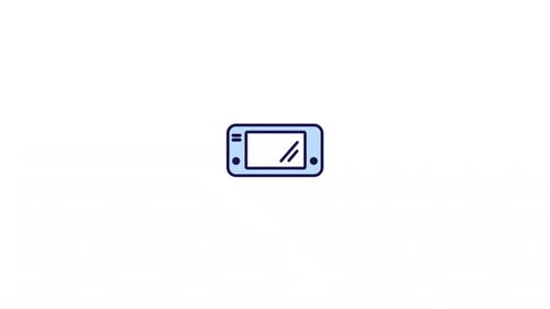 Gaming Console Icon animation