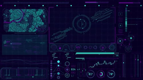 Interface animada de alta tecnologia para coleta e análise de dados