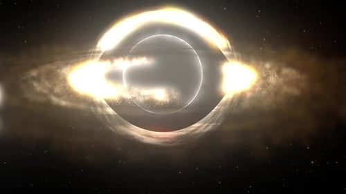 Black Hole simulation in the interstellar space
