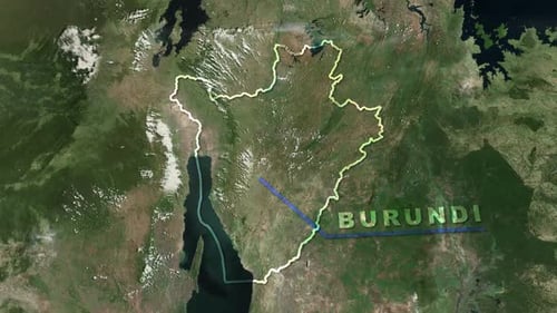 Animated Global Map Zoom with Country Border Reveal