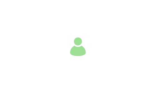 Animated Flat Design Icon: Single Person to Group Transition