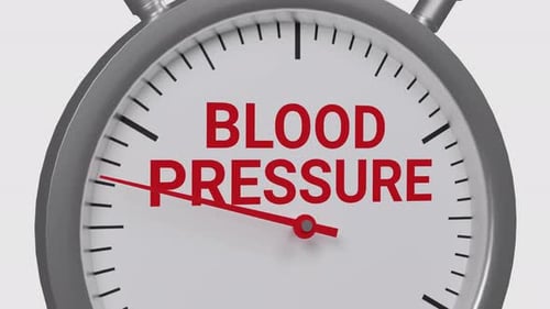 Blood pressure going up