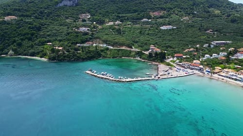 Destino de vacaciones en la playa, Zante, Zakynthos, Grecia, hermosas aguas azules
