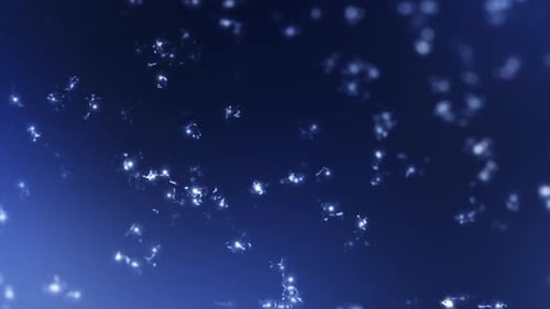 Electric Charge Glitter Particles