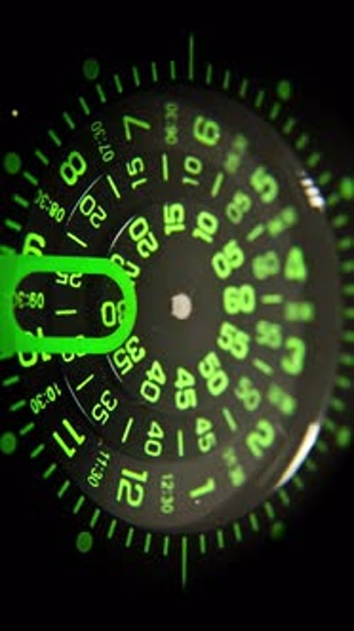 Watch Clock Timer in Vertical