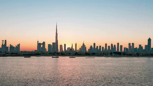 Dubai Timelapse, Burj Khalifa