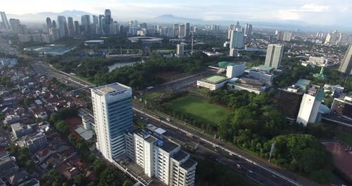 Landmark Jakarta business district