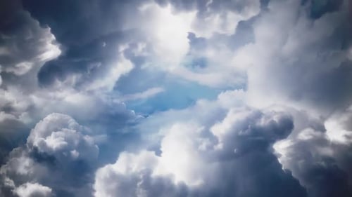 Dynamic Cloud Fly Through Seamless Loop