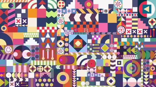 Colorful Geometric Background