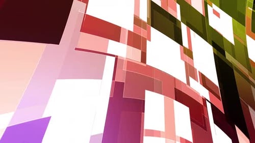 Animierter Hintergrund mit minimaler Form und Bewegung