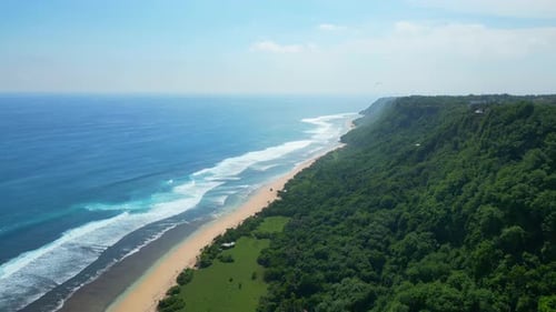 Klippe in Uluwatu auf Bali.