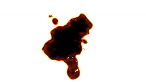 Paper Burn Scene Opener Element 1 2K