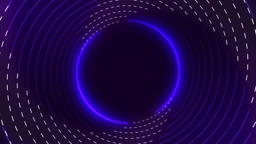 Stream editable intro, purple blue abstract looping 4k 60fps background for Twitch or live streaming