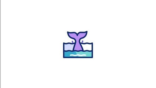 Whale Animated Icon