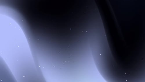 Abstrakter Hintergrund Blauer Wellenenergiefluss Dunkle Partikel Fluid Bewegung Lichtspuren