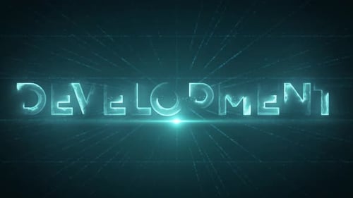 Development 4 K Digital Data Text