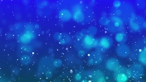 Partikellichtpunkte und fallender Schneeflockenhintergrund