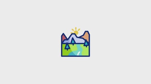 River Animated Icon