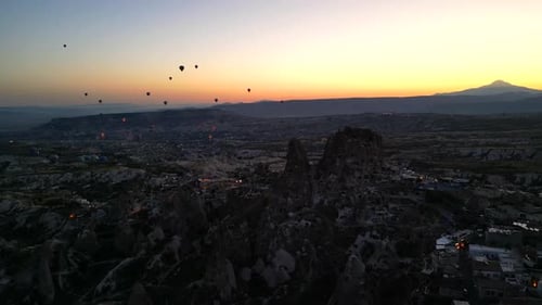Uçhisar is a town in the Nevşehir - Cappadocia.