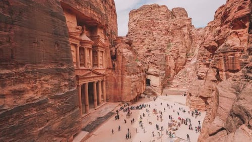 Die antike Stadt Petra, Jordanien