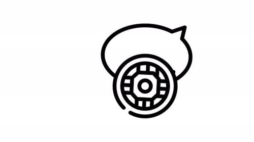 Animation Chat Smart Icon