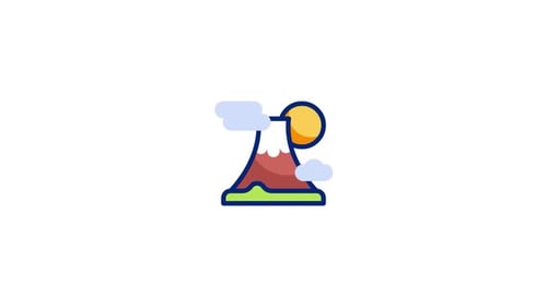 Mountain Animated Icon