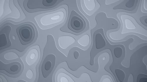 Animated Abstract Contour Map Background Loop