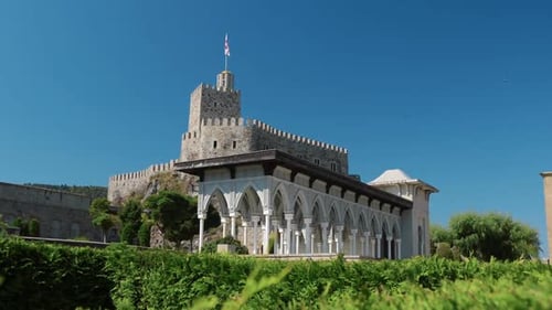Rabati Fortress Under a Clear Blue Sky