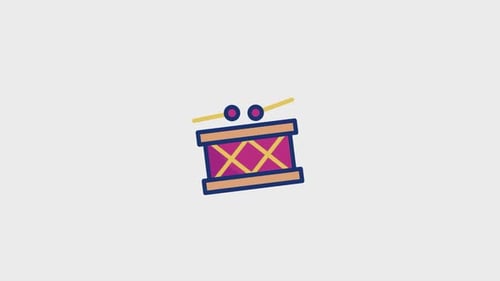 Drums Animated Icon