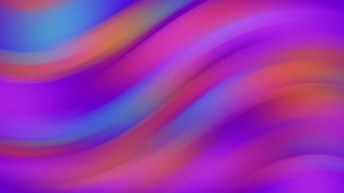 Vibrant Abstract Fluid Wave Animation