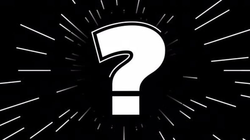 Animated Question Mark with Radiating Lines Reveal, Backgrounds Motion ...