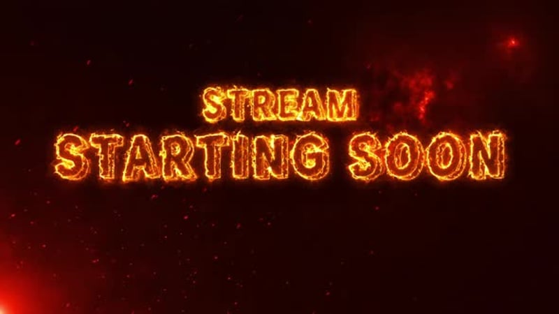 Neon Stream Starting Soon Animated Text, Backgrounds Motion Graphics ft ...