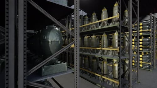 Military Bomb and Ammunition Storage Warehouse