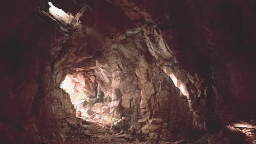 A Tunnel with a Mysterious Light at the End Symbolizing Hope and New Beginnings