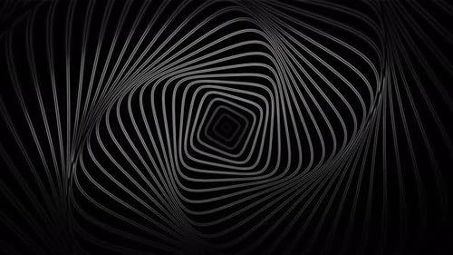 Black And White Squares Loop 4K