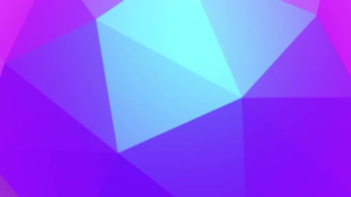 Abstrakte polygonale Bewegungshintergrundanimation