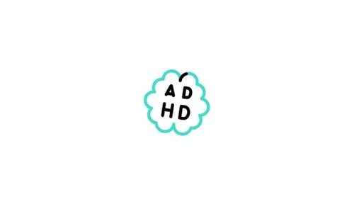 Animiertes Adhd-Symbol