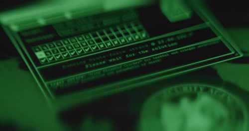 A senha do Start Brute Force Attack foi invadida com sucesso