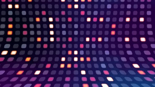 HD Abstract Technology Data Particles | Futuristic Digital Information Flow Background Loop