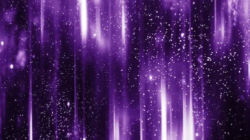 Boucle de fond à particules violettes