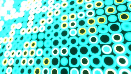 3D-Animation eines Musik-Equalizers.