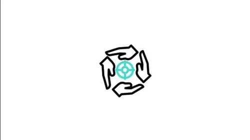 Animiertes Zielsymbol