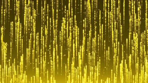 Yellow Particles Glamour Awards Background V6